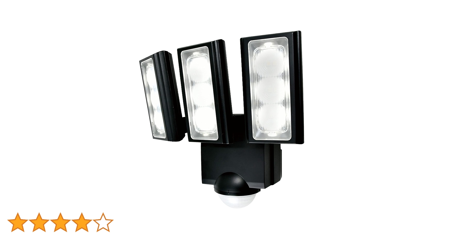 Amazon | エルパ (ELPA) 乾電池式 センサーライト 3灯 (白色LED/防水